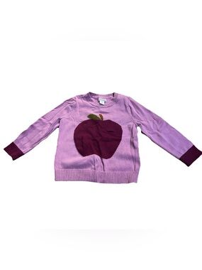 Charming Amazon Essentials Pink Sweater with cute Apple Design